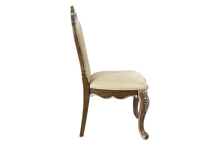 ACME - Latisha Side Chair (Set-2) in Antique Oak