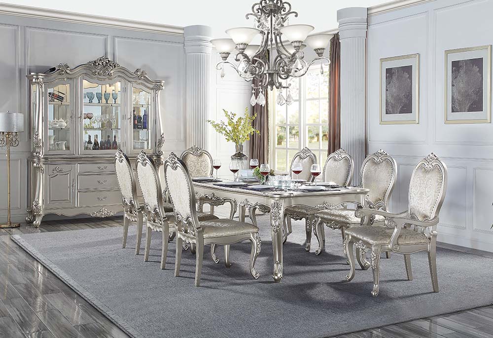 ACME - Bently Dining Table in Champagne (DN01367)