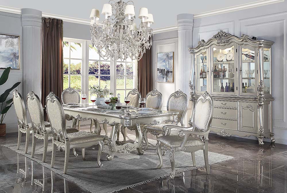 ACME - Bently Dining Table in Champagne (DN01368)