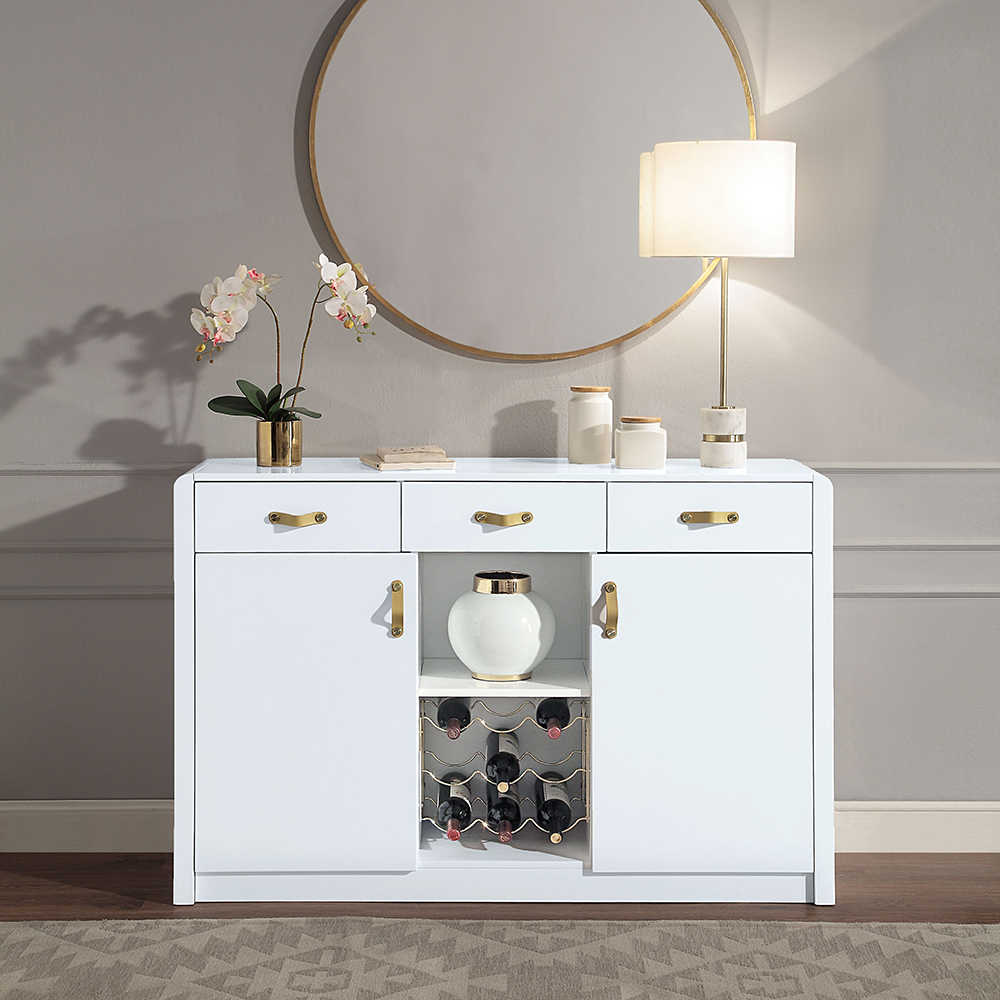 ACME - Paxley Server in White High Gloss