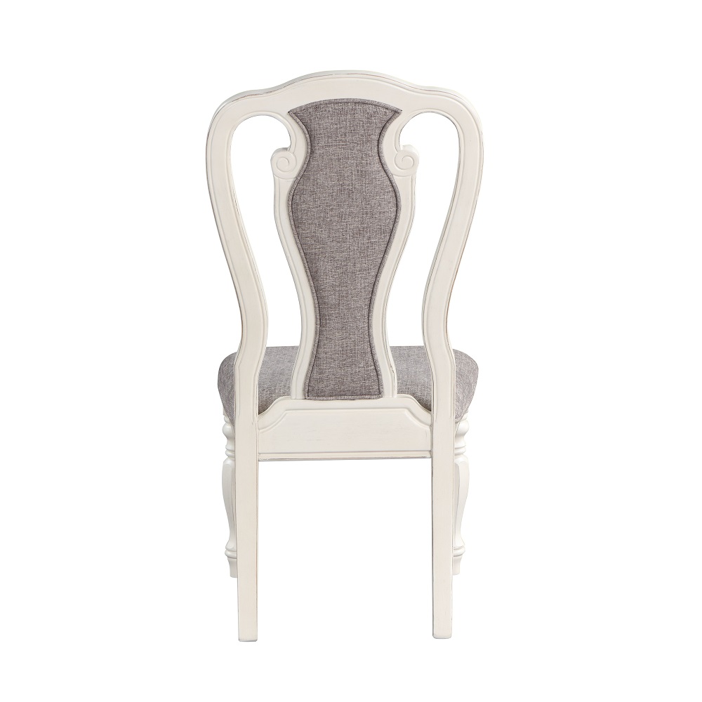 ACME - Florian Side Chair (Set of 2) in Gray Antique White (DN01654)