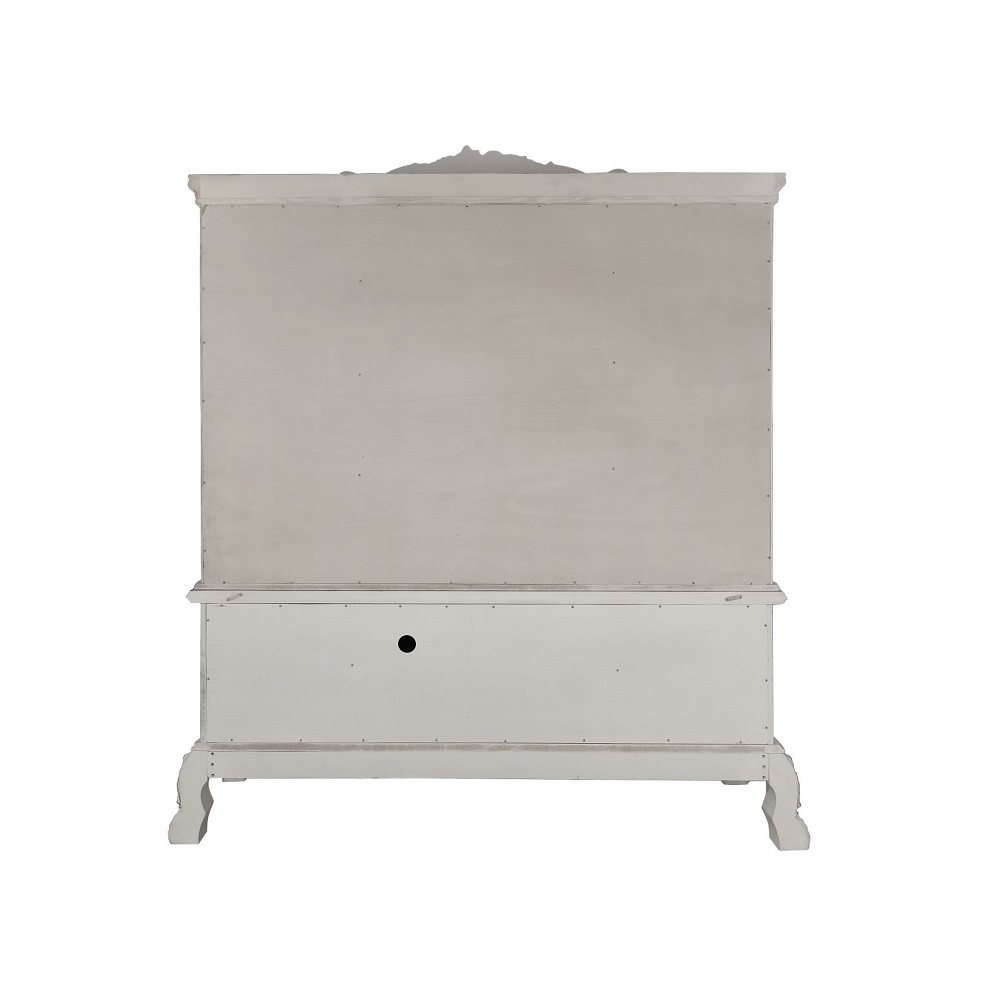 ACME Dresden Buffet & Hutch - Bone White