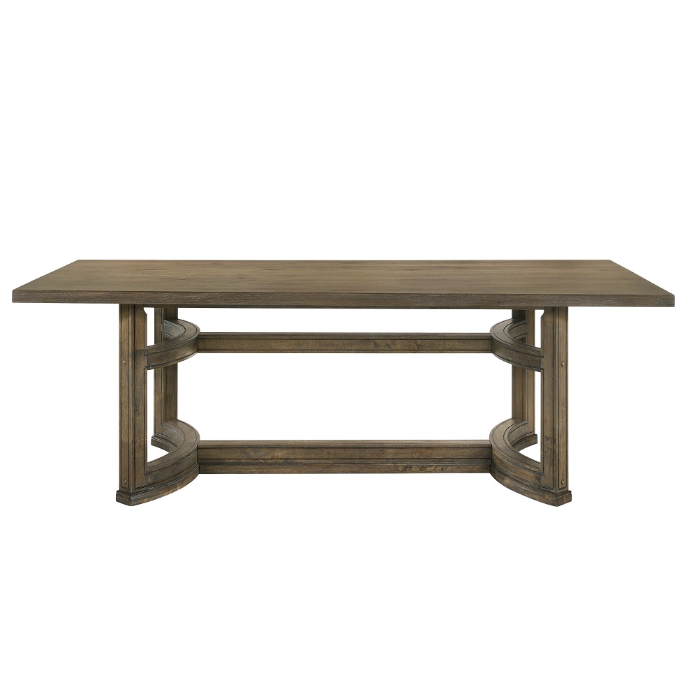 ACME - Parfield Dining Table in Weathered Oak