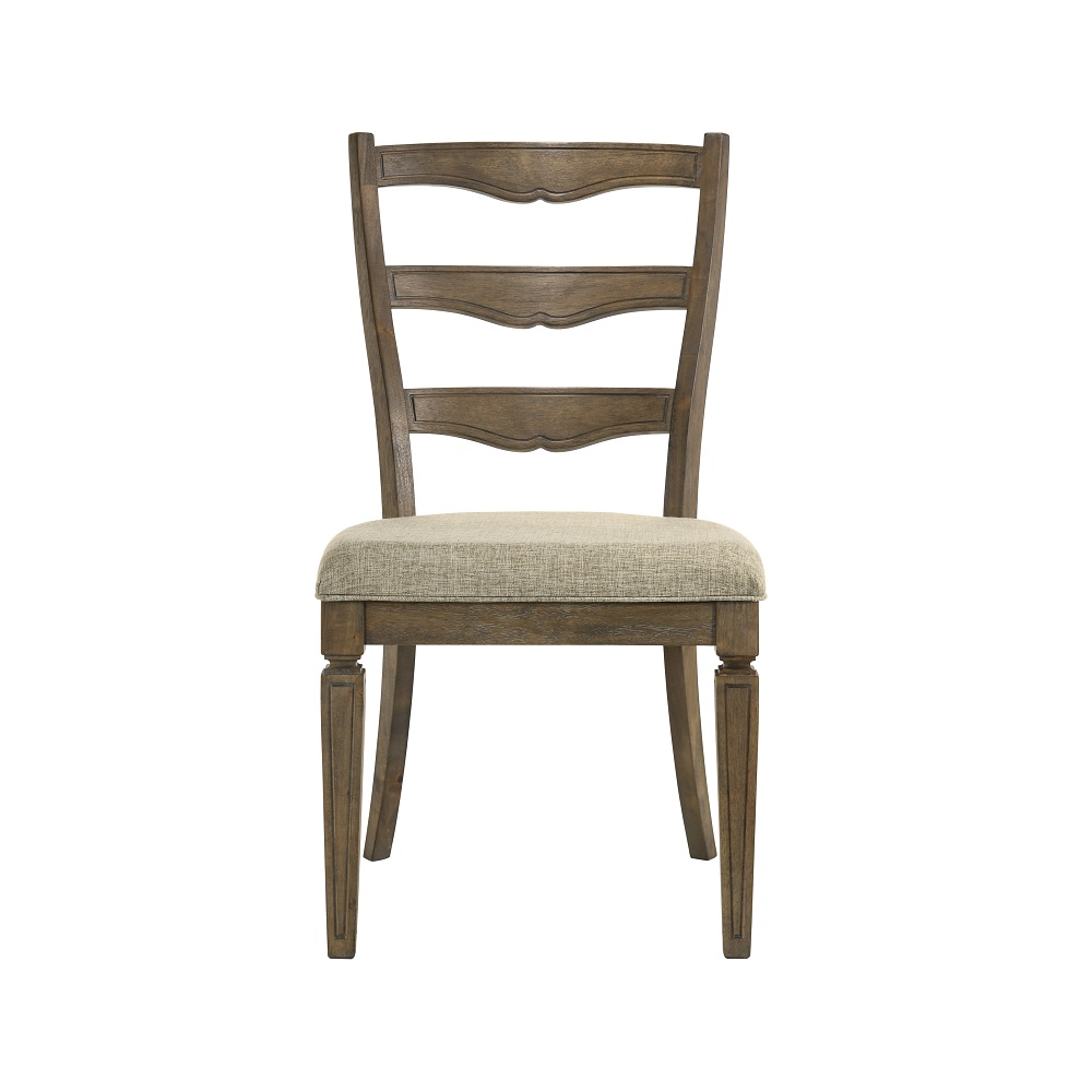 ACME - Parfield Side Chair (Set of 2) in Weathered Oak