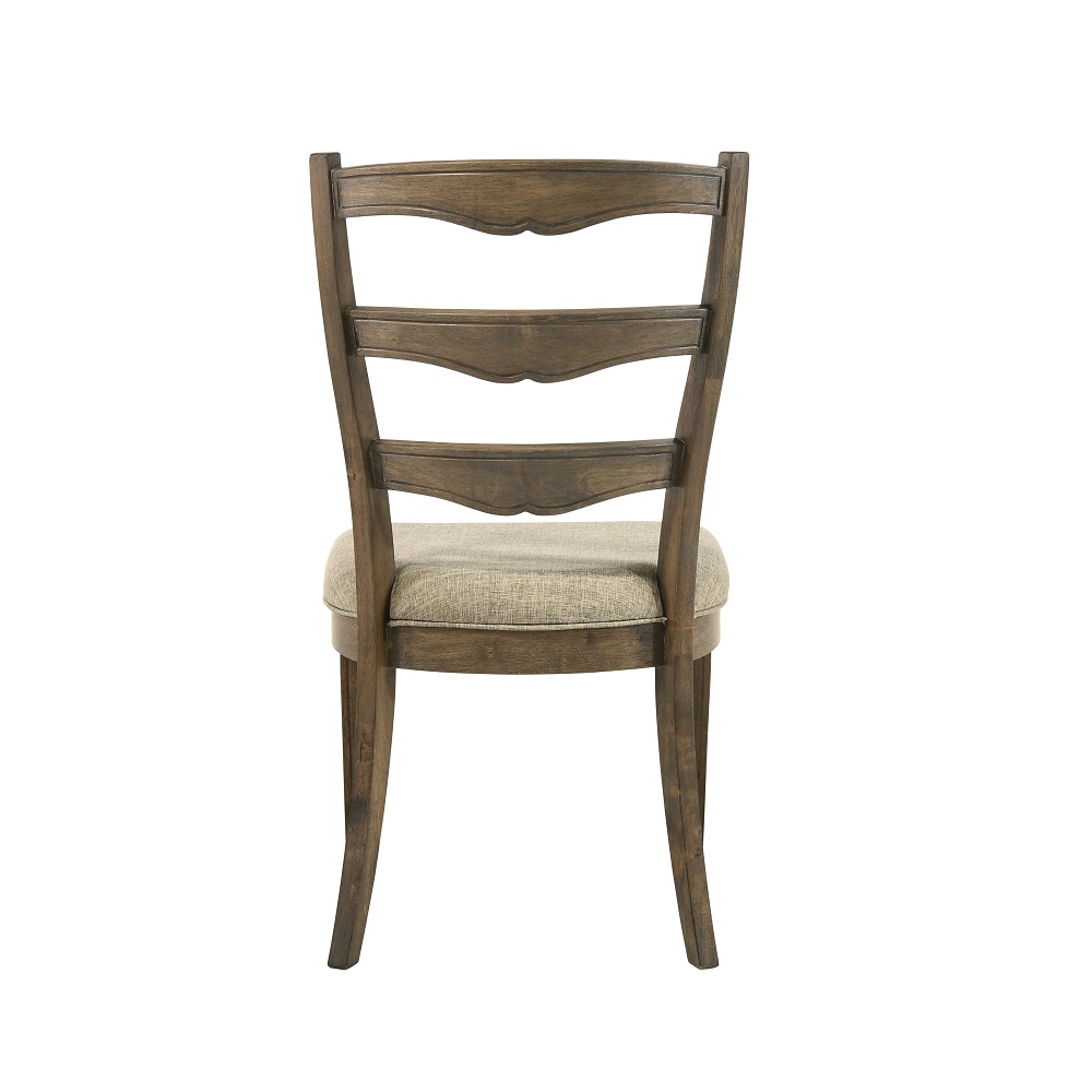 ACME - Parfield Side Chair (Set of 2) in Weathered Oak