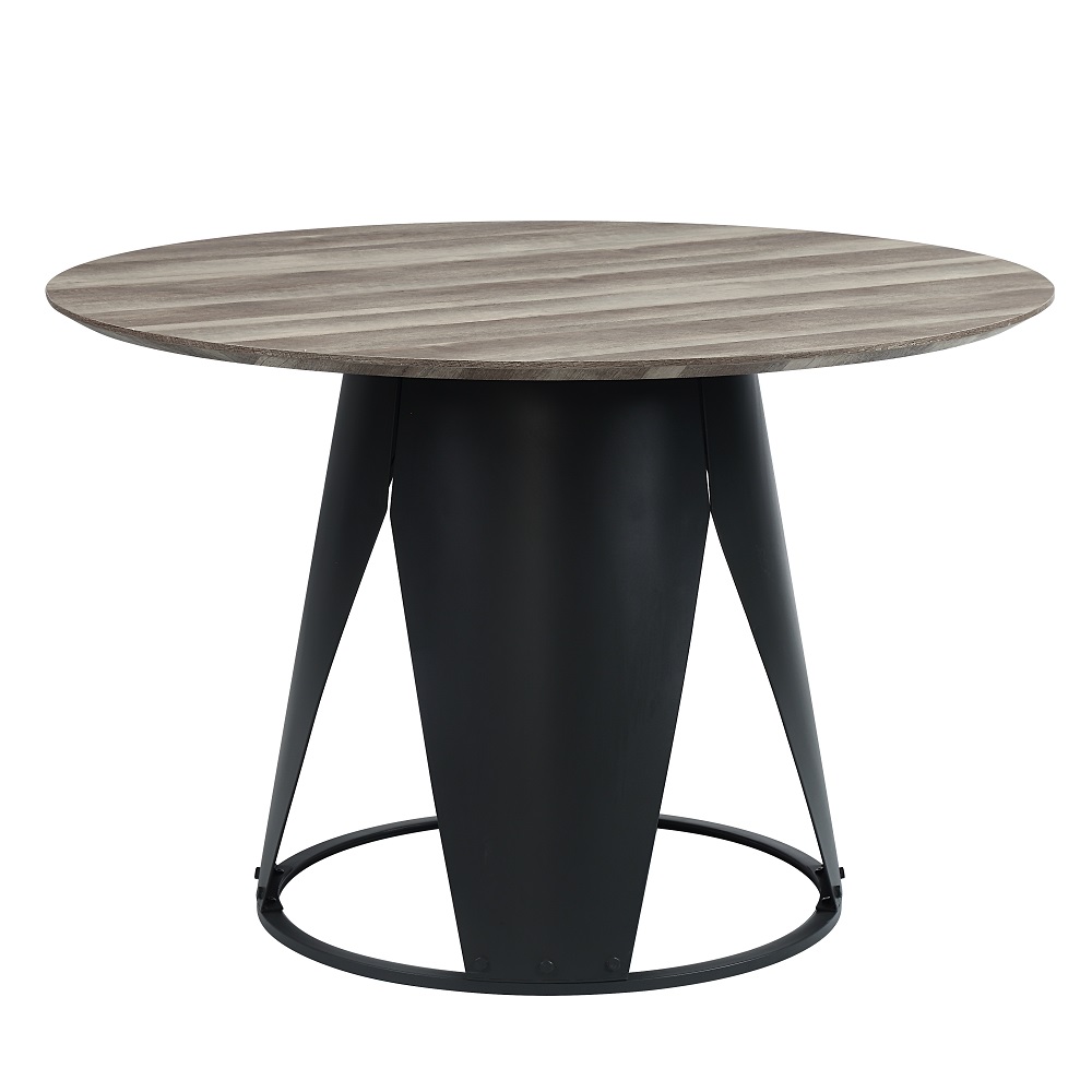 ACME - Zudora Dining Table in Antique Oak/Black (DN01948)