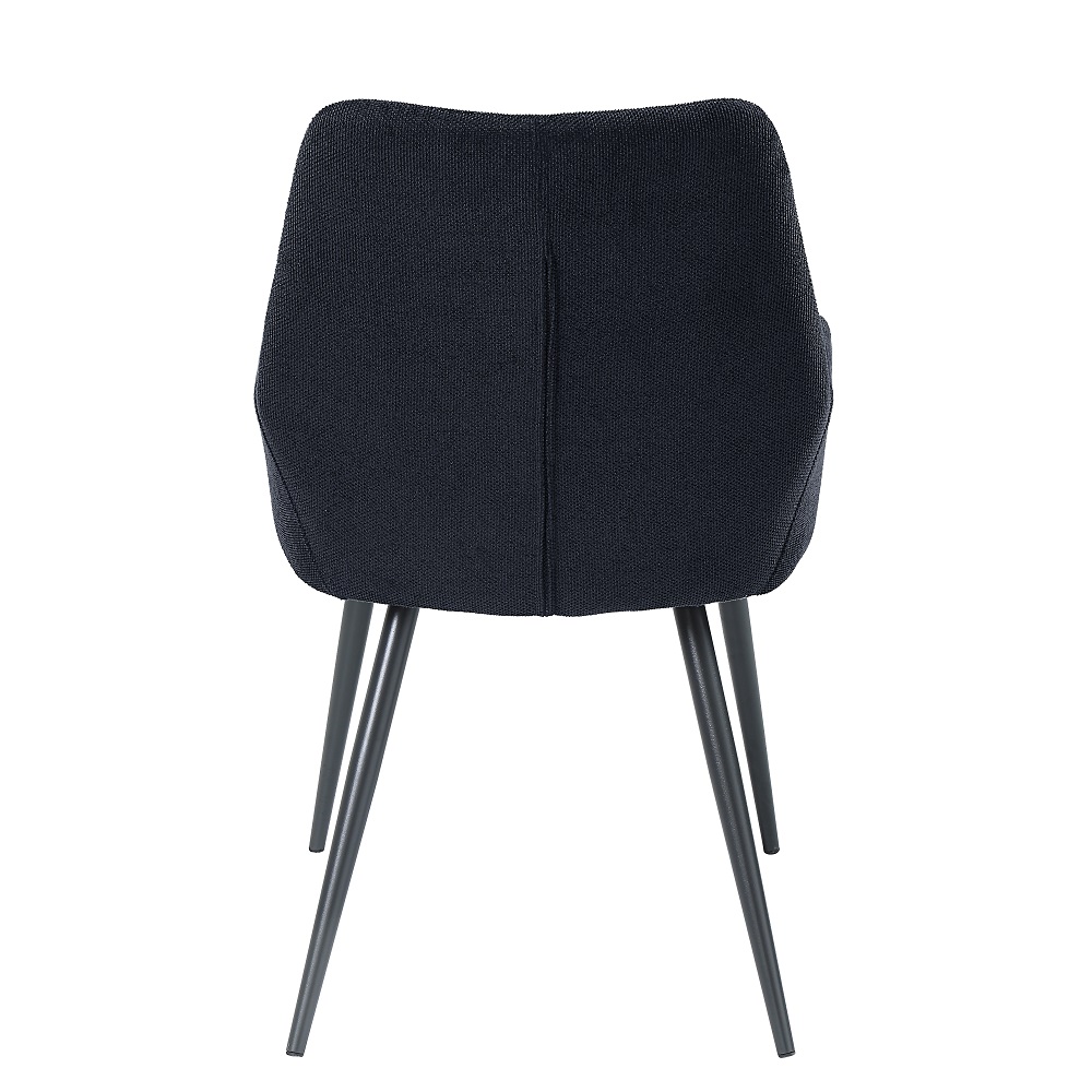 ACME - Zudora Side Chair (Set of 2) in Black Linen