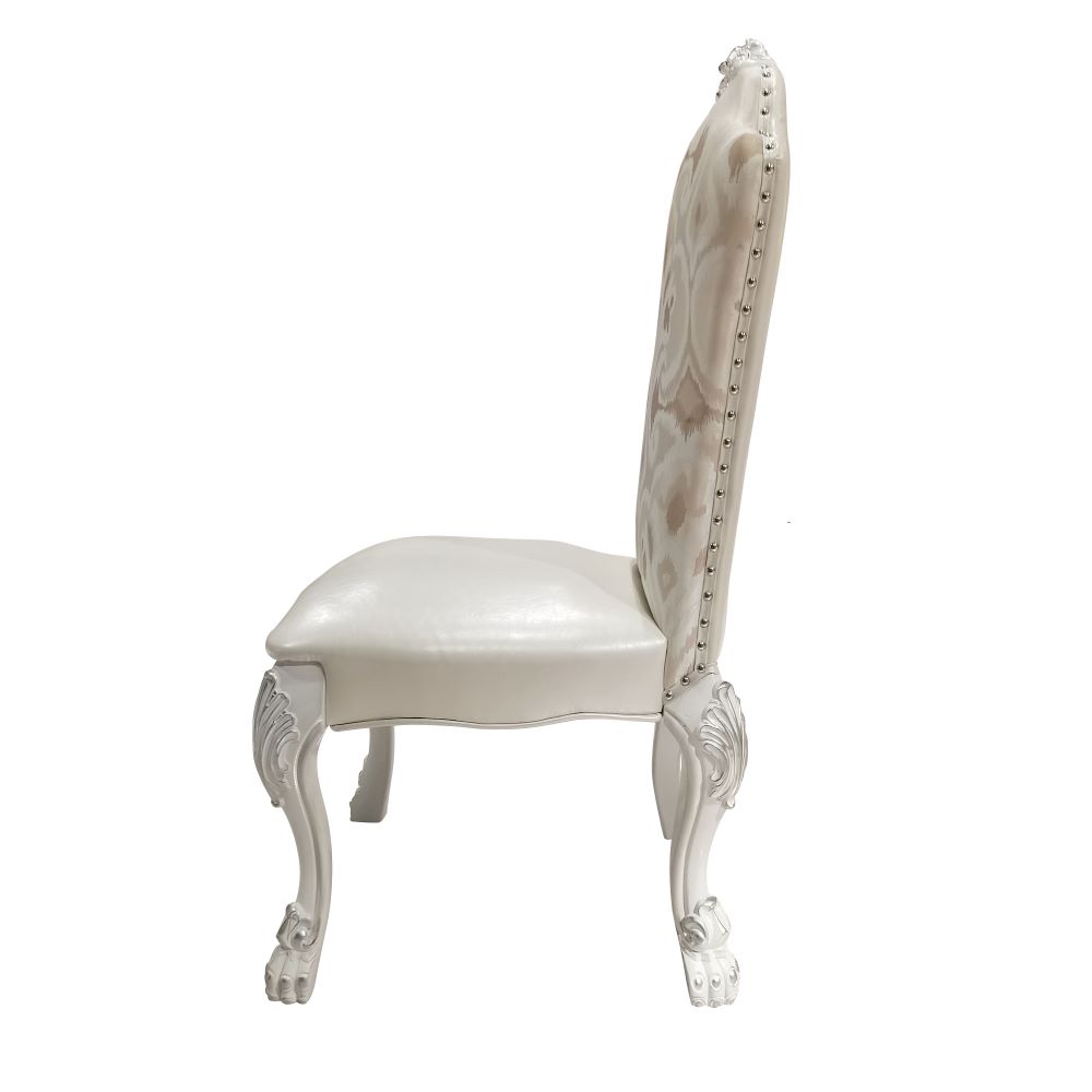 ACME Dresden Side Chair (Set of 2) - Bone White