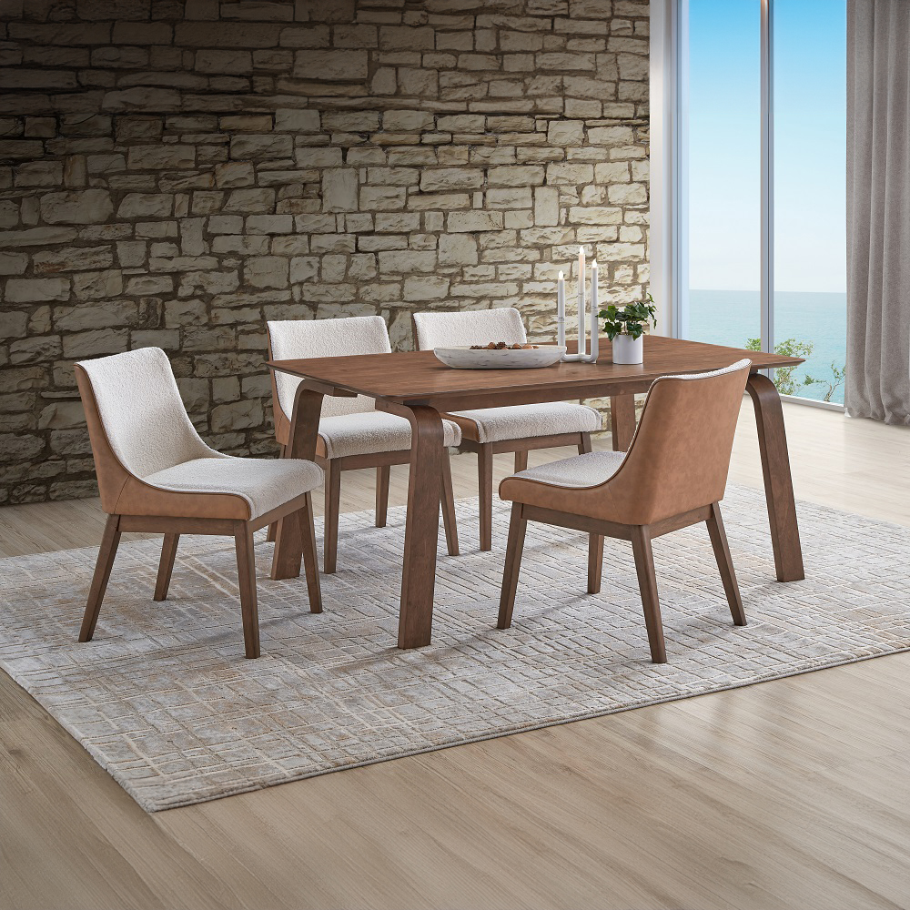 ACME - Ginny Dining Table in Walnut