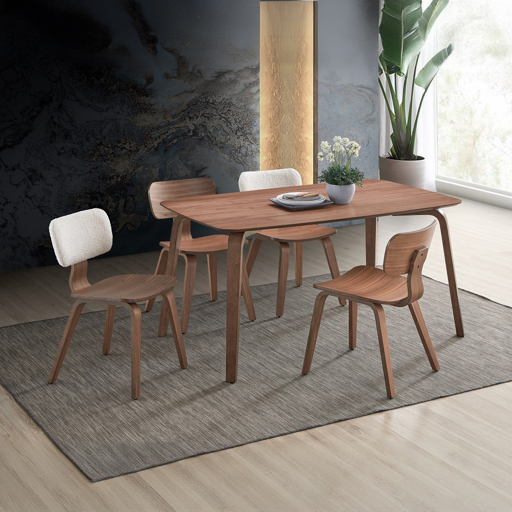 ACME - Casson Dining Table in Walnut