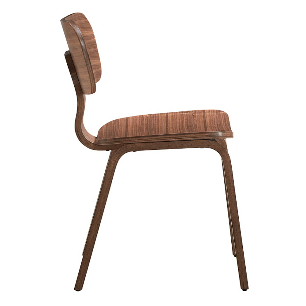 ACME Casson Side Chair (Set of 2) - Walnut