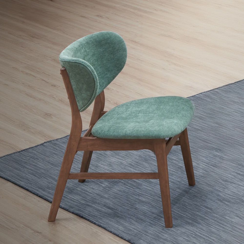 ACME Bevis Side Chair (Set of 2) - Green Walnut