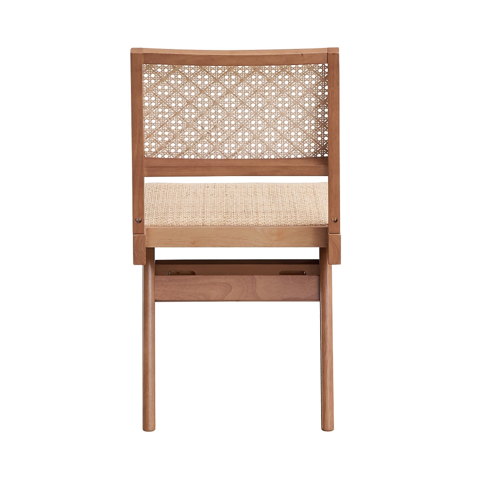 ACME - Velentina Side Chair (Set of 2) in Rattan/Natural