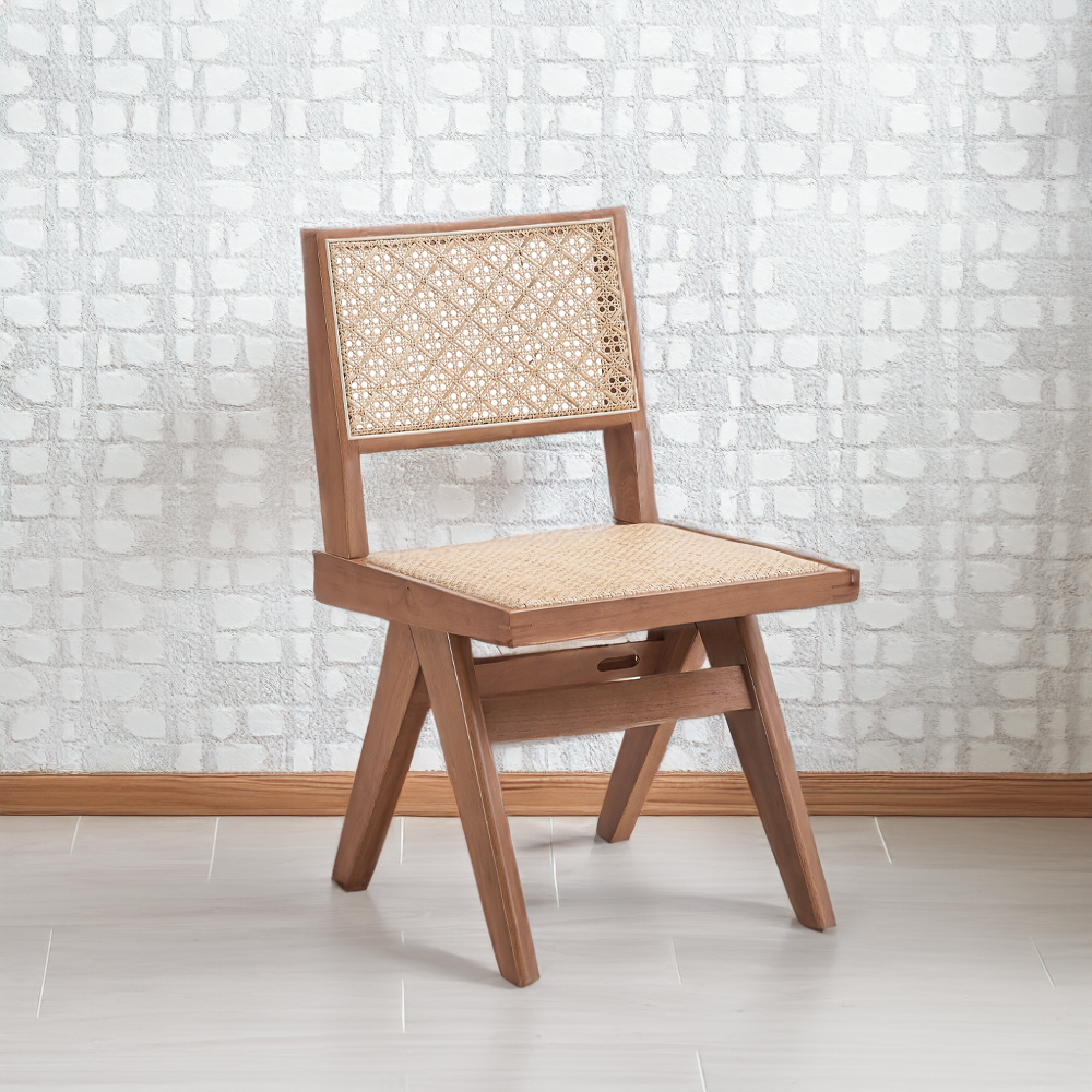 ACME - Velentina Side Chair (Set of 2) in Rattan/Natural