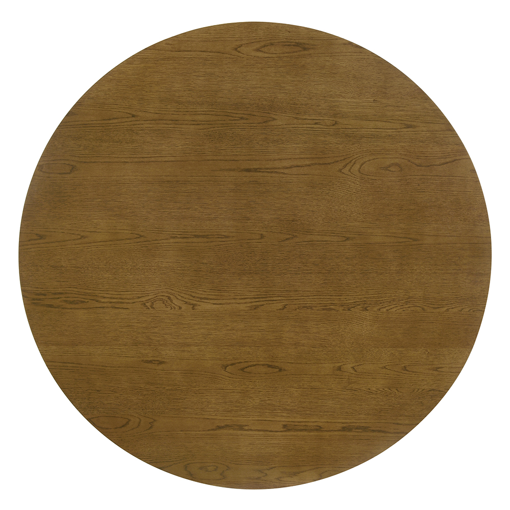 ACME - Hezrai Round Dining Table in Walnut