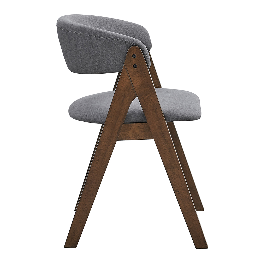 ACME - Keiki Side Chair (Set of 2) in Walnut