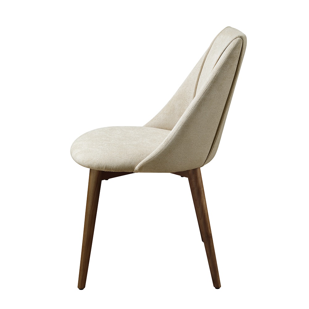 ACME - Willene Side Chair (Set of 2) in Beige Walnut