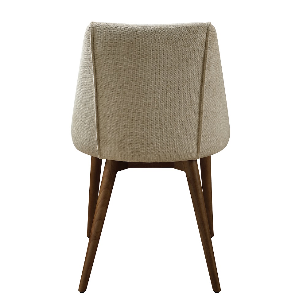 ACME - Willene Side Chair (Set of 2) in Beige Walnut