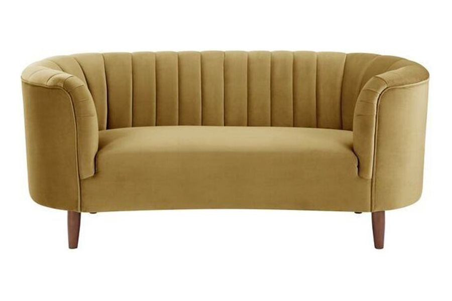 ACME™ Millephri Loveseat - Yellow