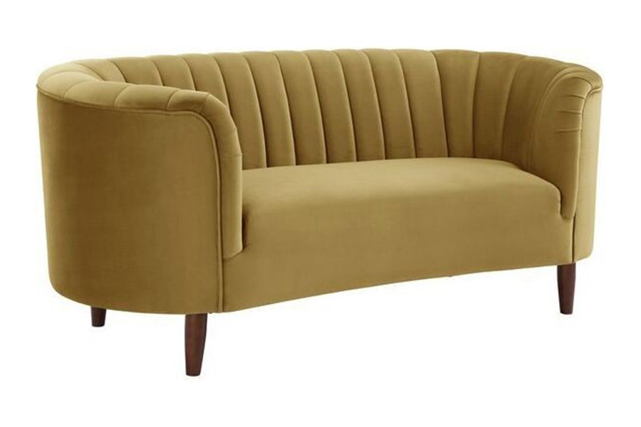 ACME™ Millephri Loveseat - Yellow