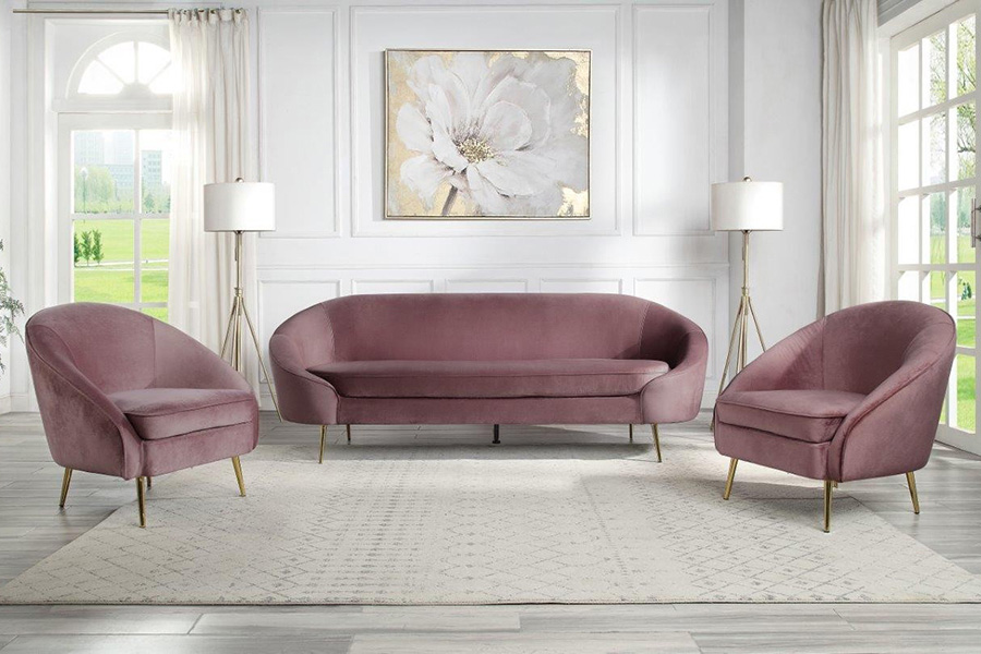 ACME Abey Sofa - Pink