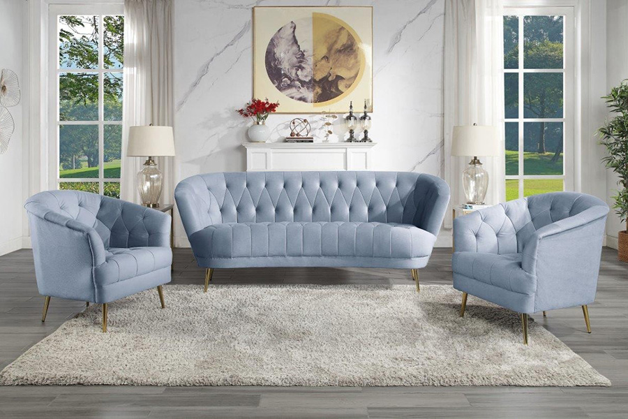 ACME Bayram Sofa - Light Gray