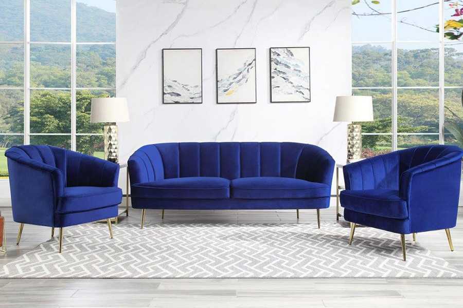 ACME - Eivor Sofa in Blue