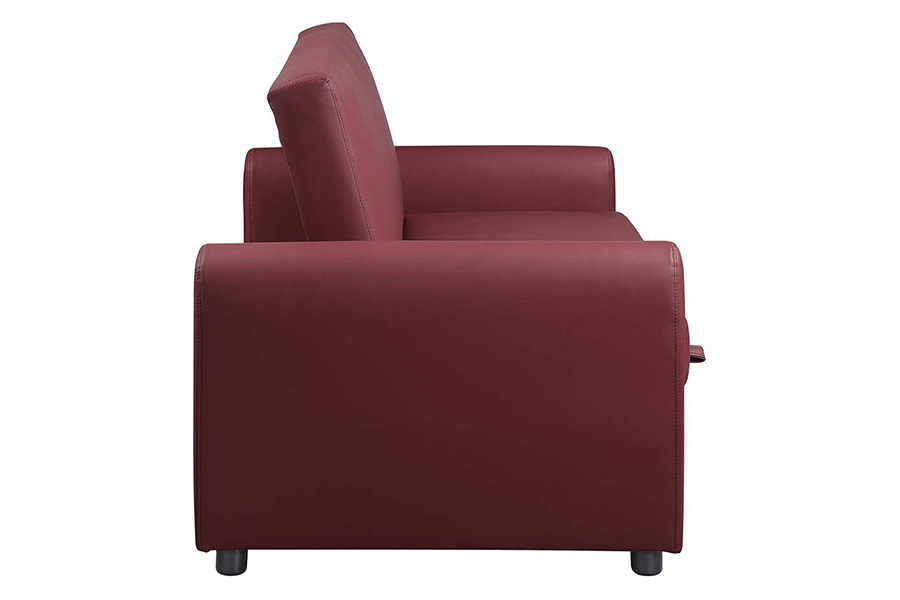 ACME - Caia Adjustable Sofa with Sleeper in Red