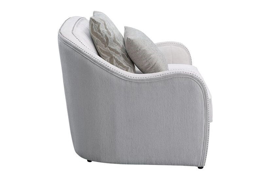 ACME™ Mahler Chair with 2 Pillows - Beige