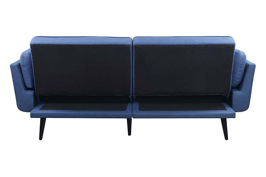 ACME - Nafisa Adjustable Sofa & Ottoman in Blue