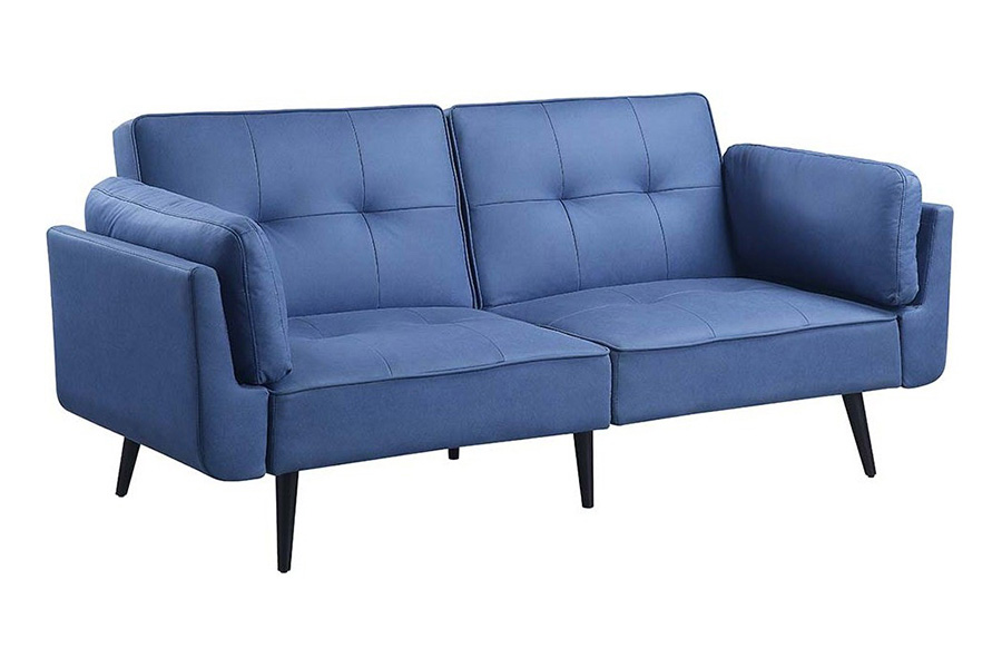 ACME - Nafisa Adjustable Sofa & Ottoman in Blue