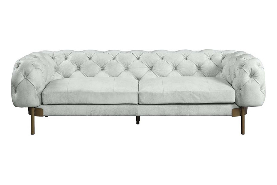 ACME - Ragle Sofa in Vintage White