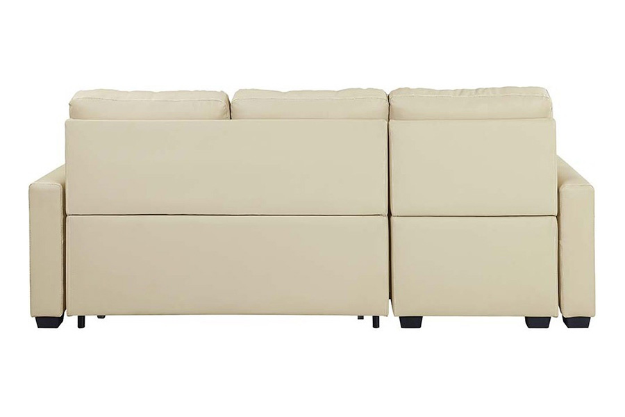 ACME - Dafina Sectional Sofa with Sleeper in Beige