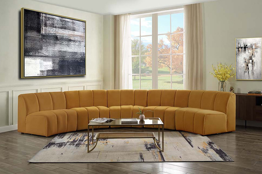 ACME - Felicia Sectional Sofa