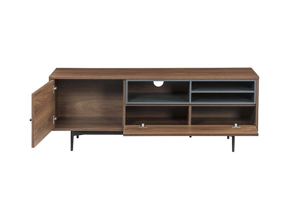 ACME Hattie TV Stand - Rustic Walnut