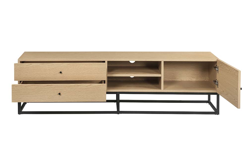 ACME - Isha TV Stand in Oak