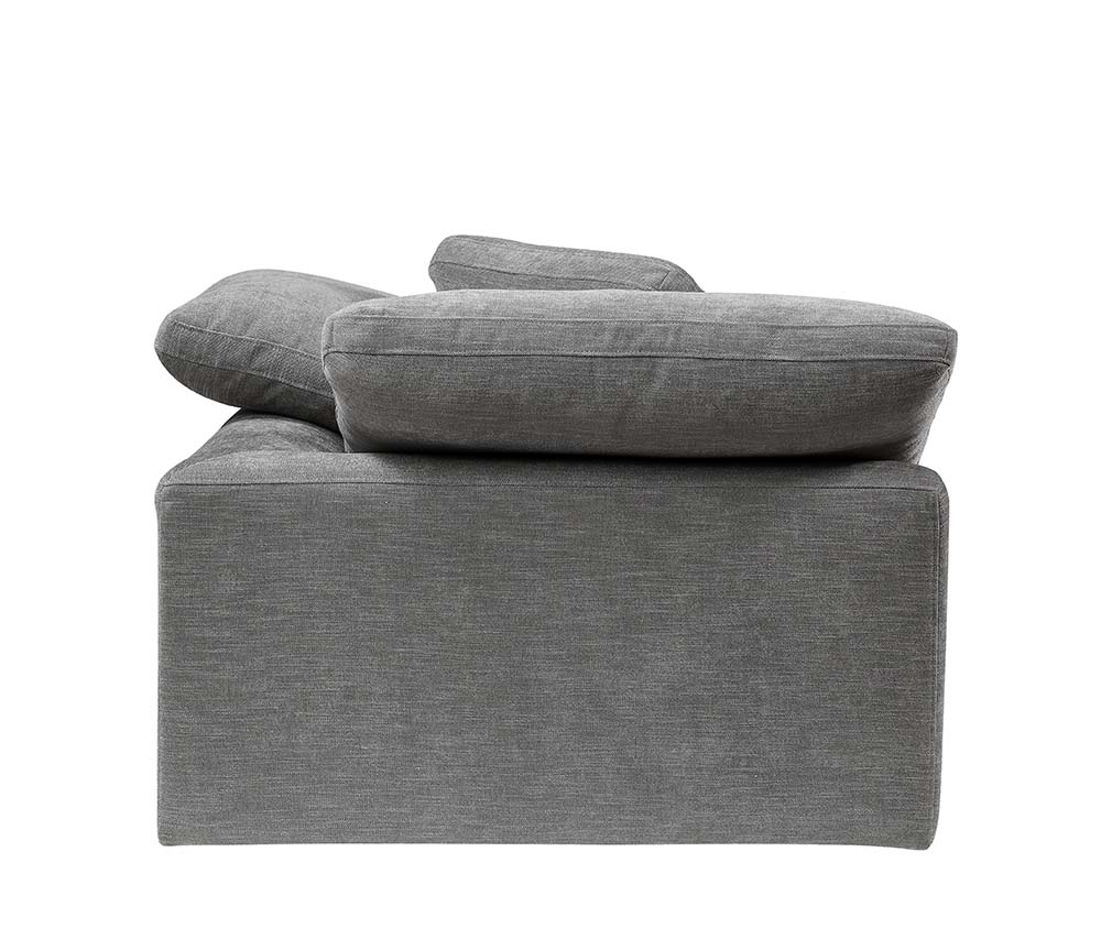 ACME™ Naveen Modular Wedge with Pillow - Gray Linen