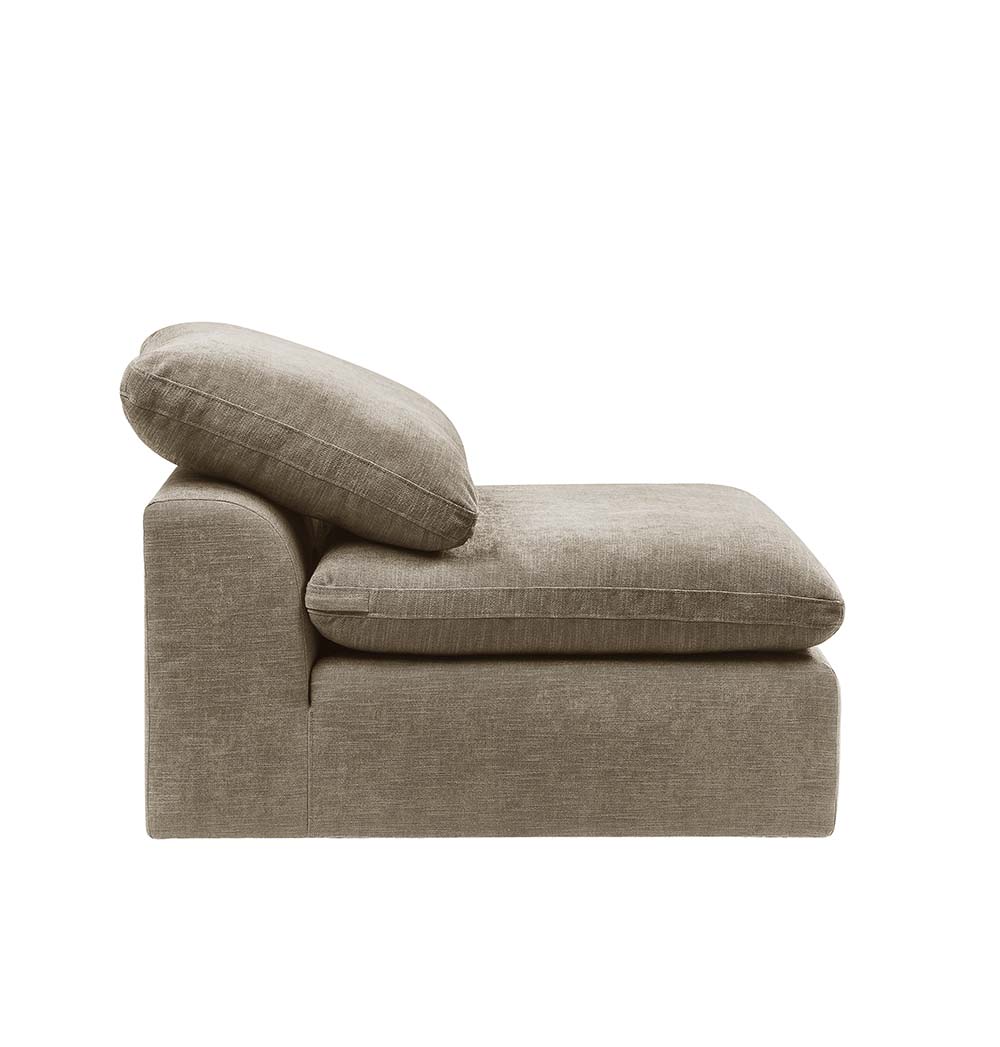 ACME Naveen Modular Armless Chair - Beige Linen