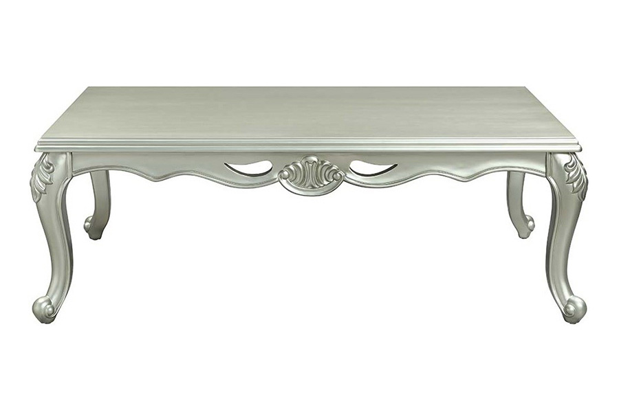 ACME - Qunsia Coffee Table in Champagne