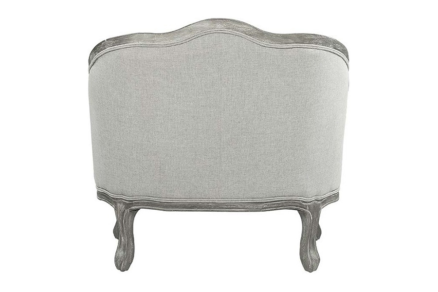 ACME Samael Chair with 1 Pillow - Gray