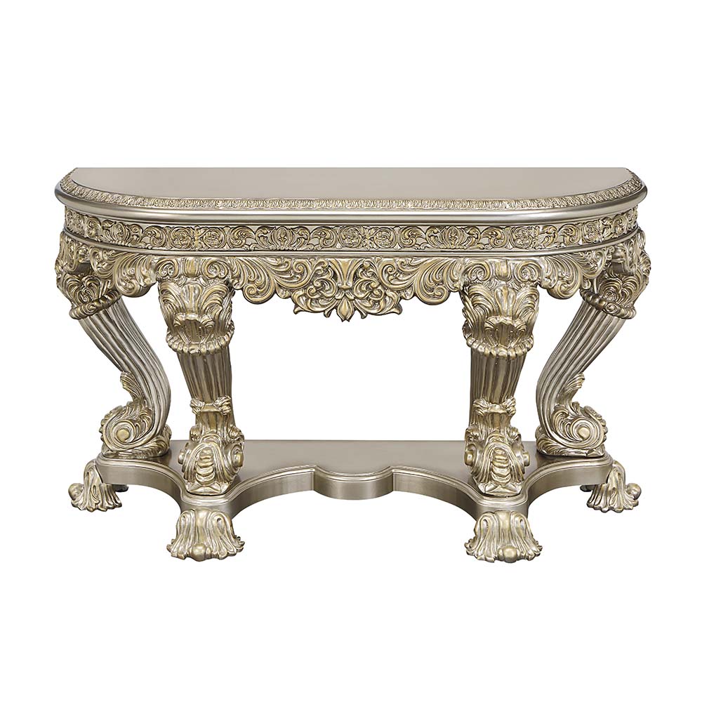 ACME - Danae Sofa Table in Champagne/Gold