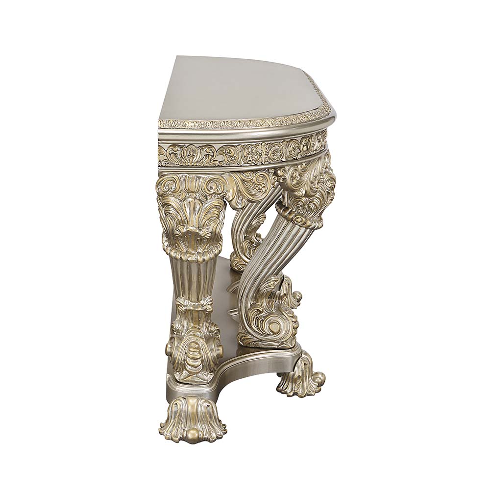 ACME - Danae Sofa Table in Champagne/Gold