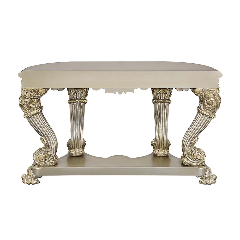 ACME - Danae Sofa Table in Champagne/Gold