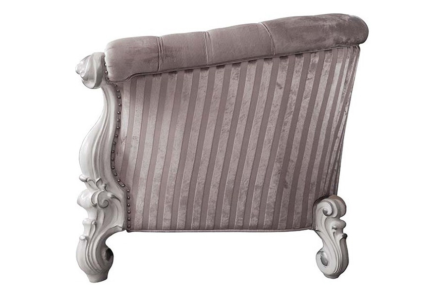 ACME™ Versailles Chair with 2 Pillows - Ivory/Bone White