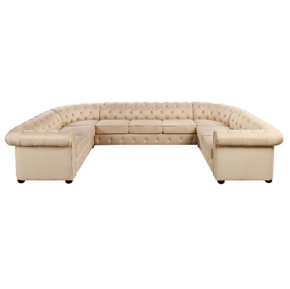 ACME Jakim Sectional Sofa - Beige Linen