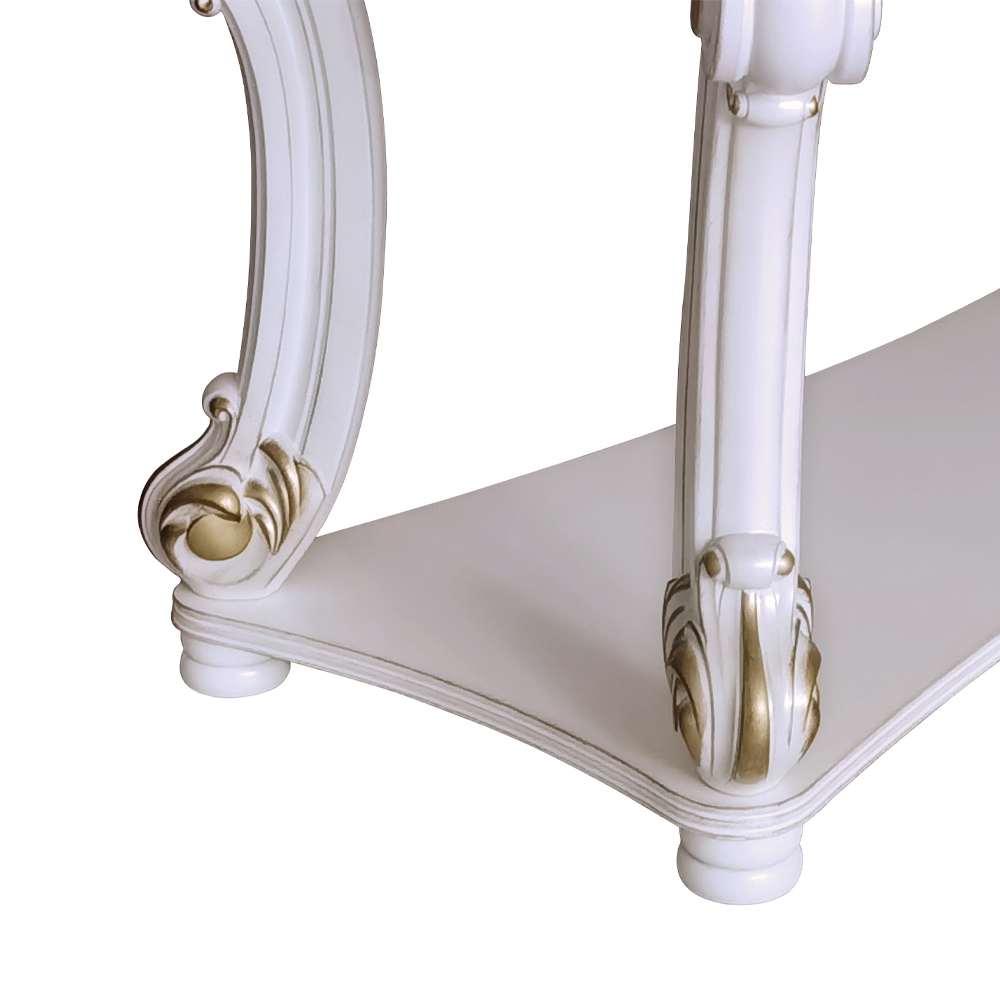 ACME Vendome Sofa Table - Antique Pearl