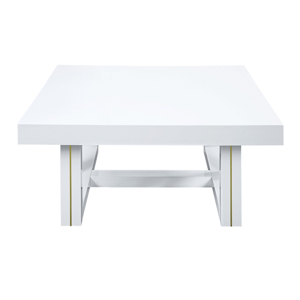 ACME - Paxley Coffee Table in White High Gloss