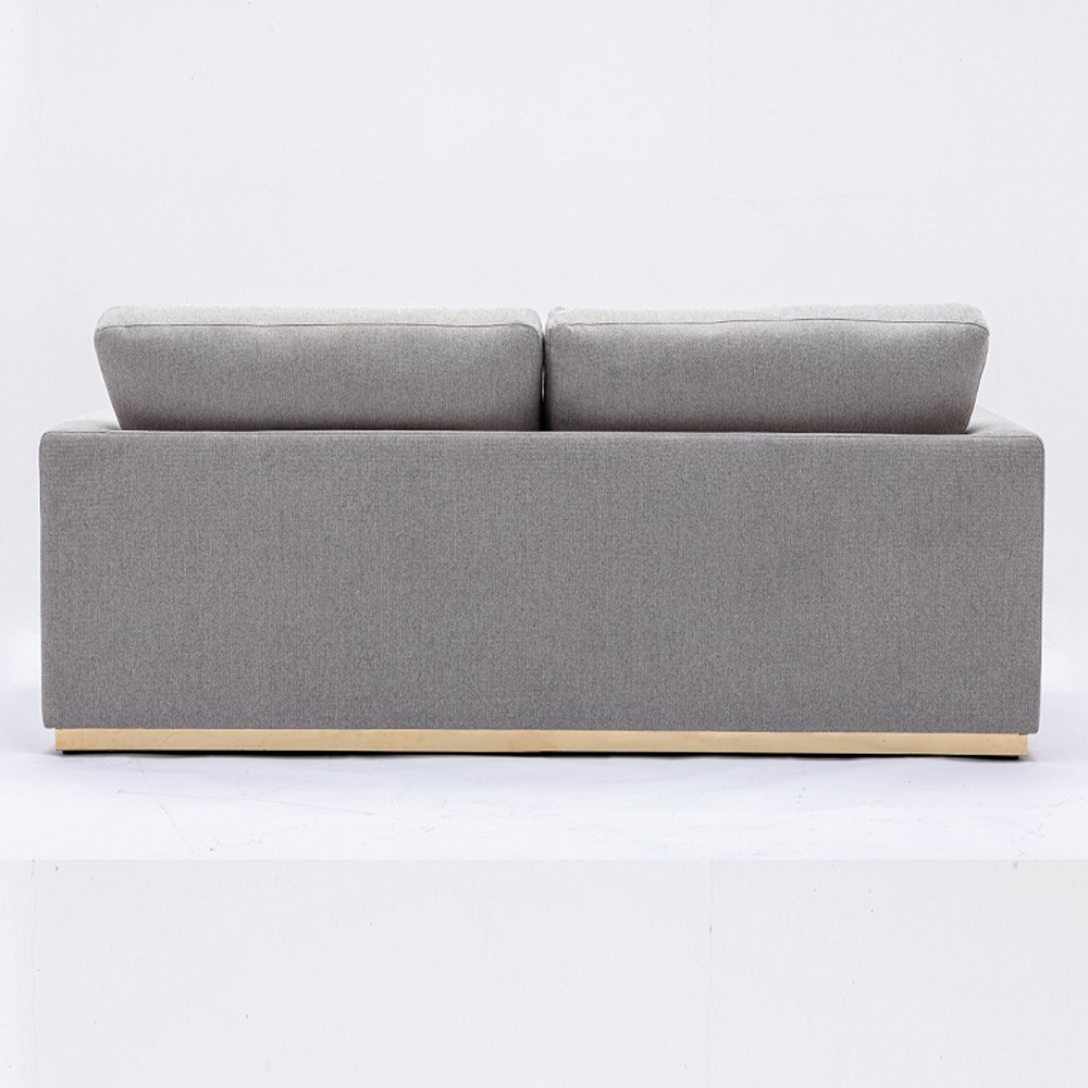 ACME - Valin Sofa in Gray Linen