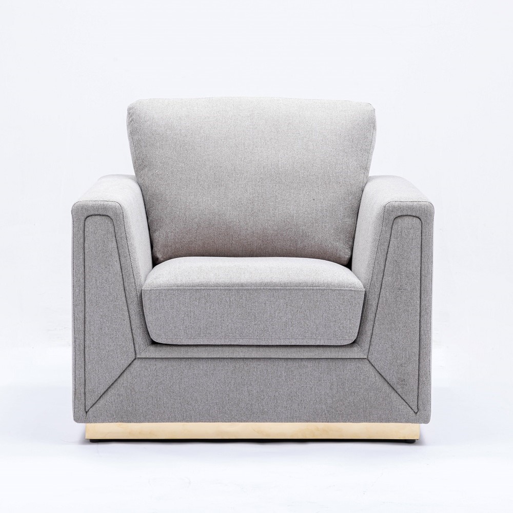 ACME™ Valin Chair - Gray Linen