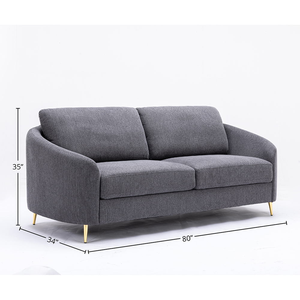 ACME - Yuina Sofa in Gray Linen